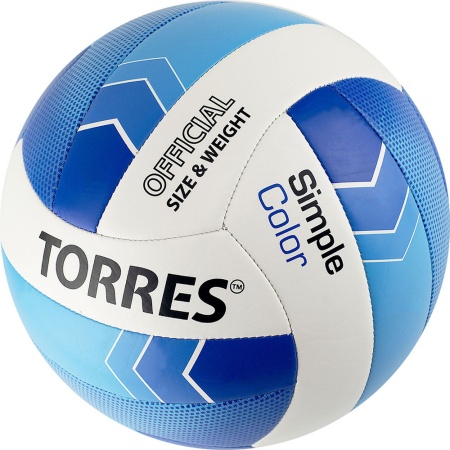 Купить Мяч волейбольный Torres Simple Color любительский р.5 в Златоусте 